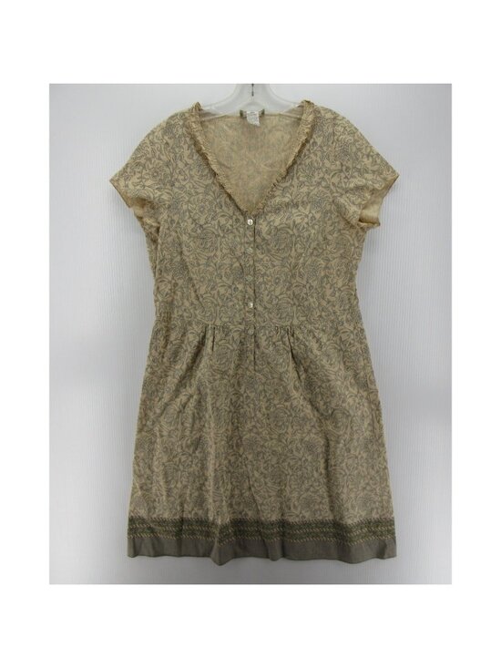 The Territory Ahead Dresses & Skirts - VGT The Territory Ahead Dress 14 Fit Flare Henley Floral Cottagecore